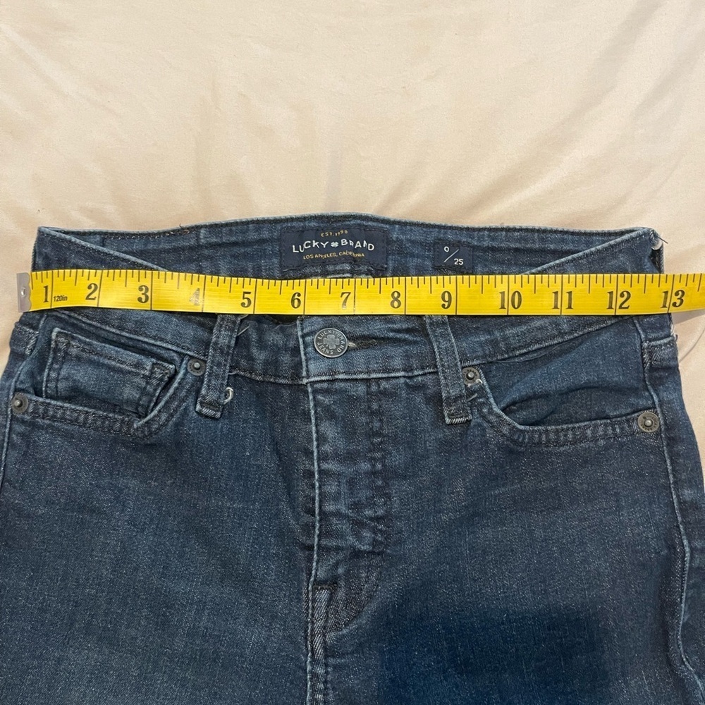 Lucky Brand Ava Super Skinny Women's Dark Wash Jeans Size 25 - Picture 4 of 7